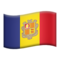 Andorra emoji on Apple